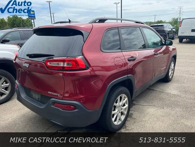 2016 Jeep Cherokee Sport