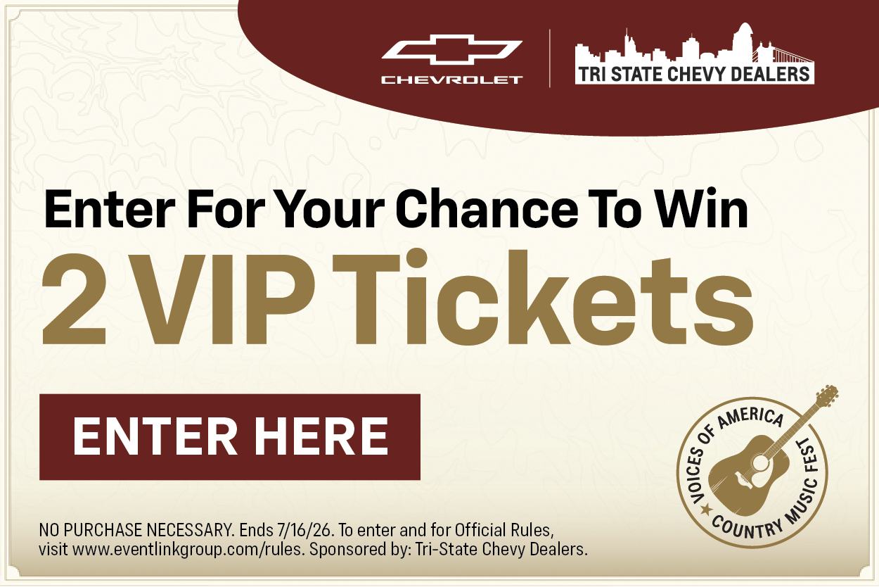 Enter for a chance to win 2 VIP Tickets to Voices of America from Chevrolet.