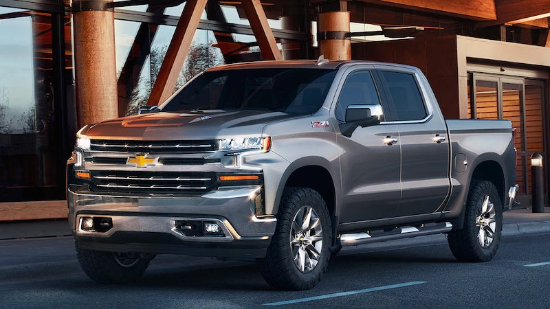 gray 2019 Chevrolet Silverado