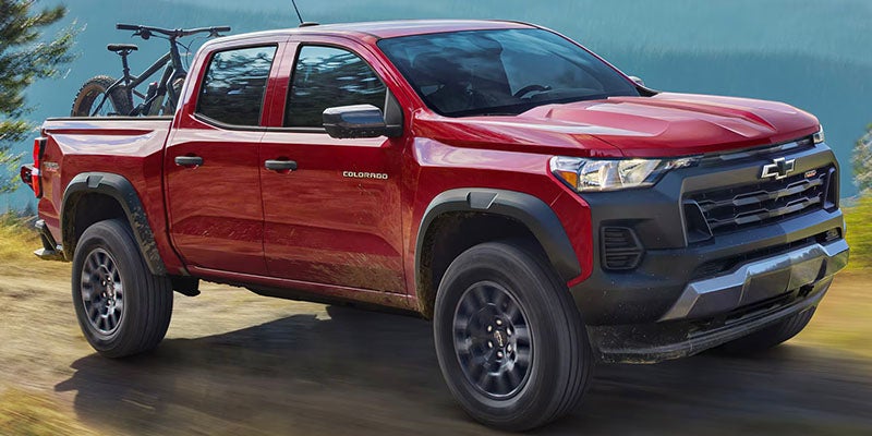 Red 2025 Chevrolet Colorado LD