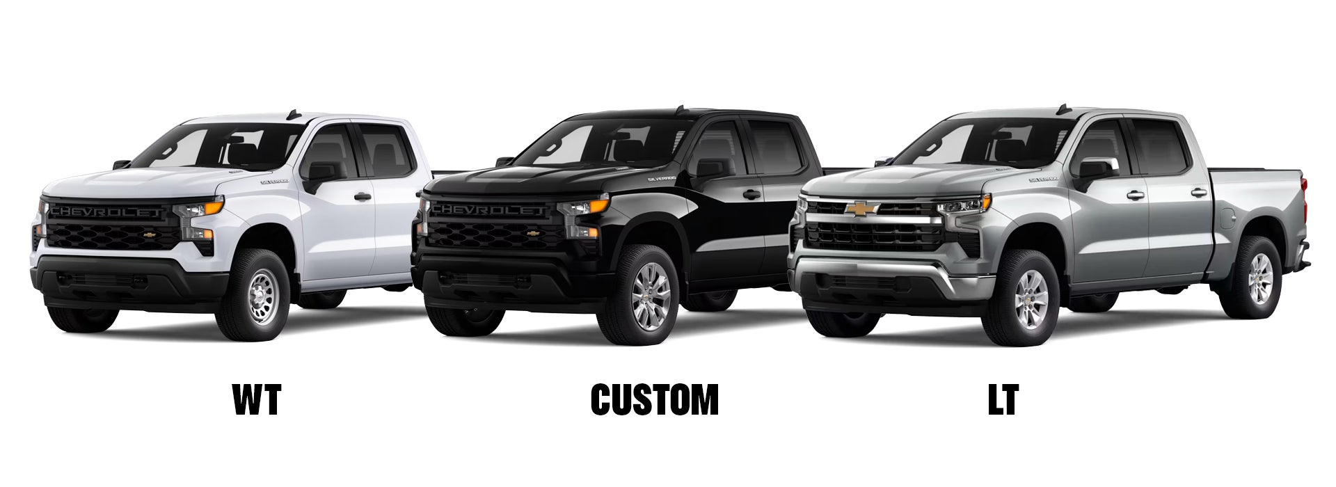 2026 Chevrolet Silverado 1500 Trim Levels