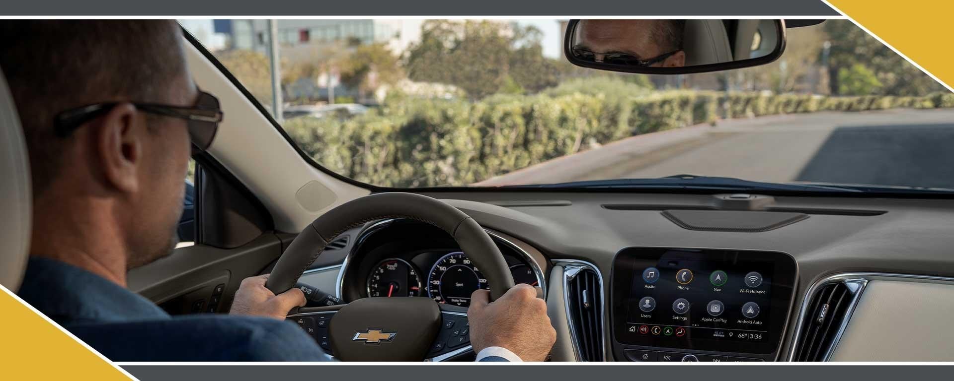 Interior of Chevy Malibu