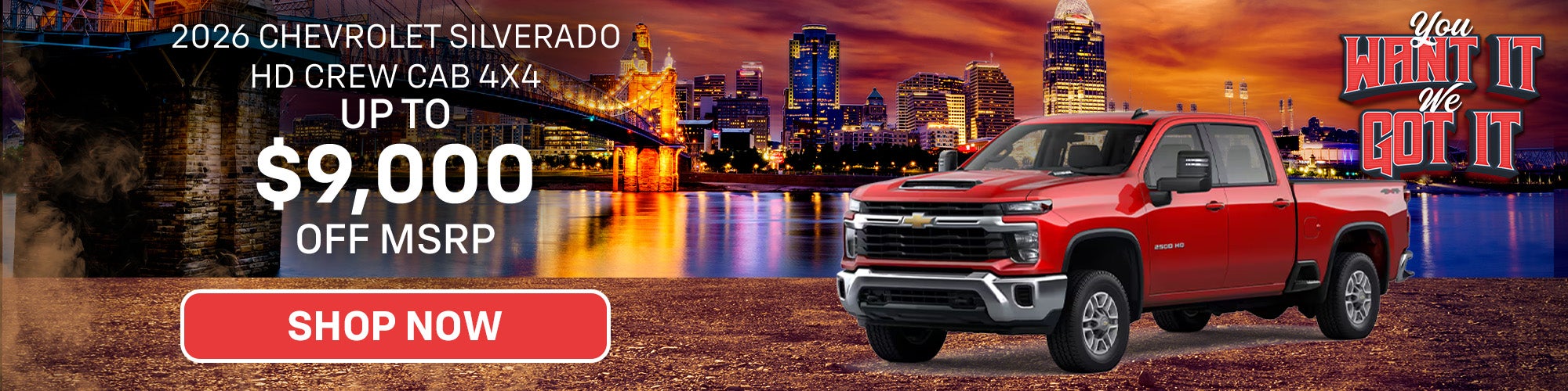 2026 Chevrolet Silverado HD Crew Cab 4x4