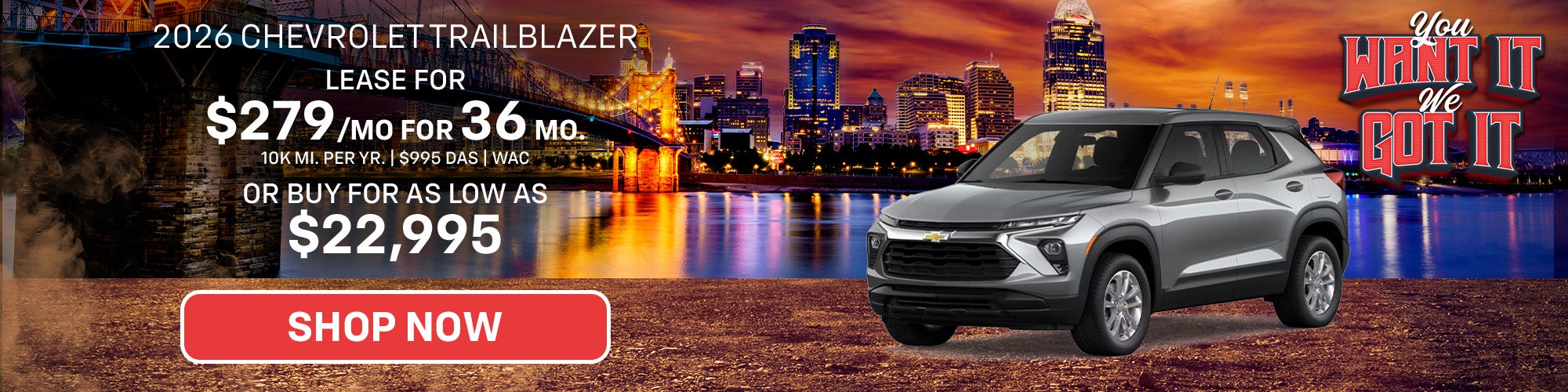 2026 Chevrolet Trailblazer