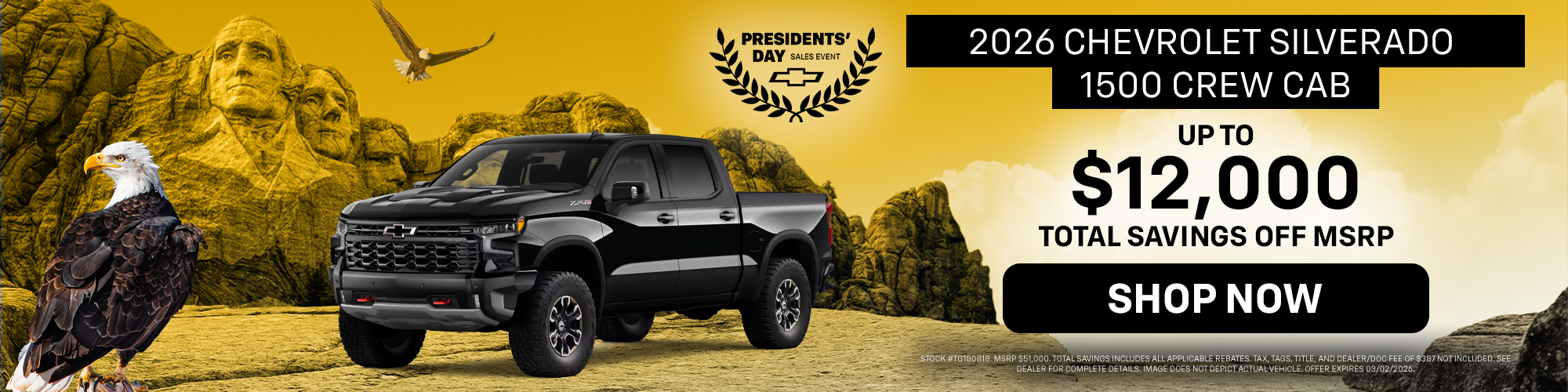 2026 Chevrolet Silverado 1500 - Save Big!