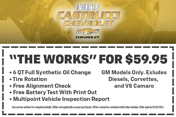 "The Works" for $59.95