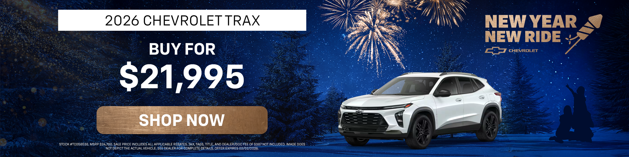 2026 Chevrolet Trax - Savings