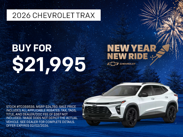 2026 Chevrolet Trax