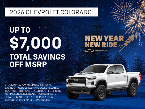 2026 Chevrolet Colorado