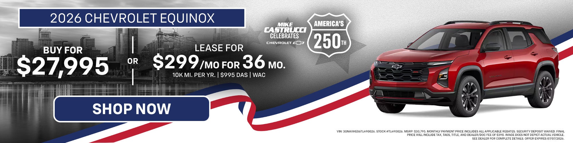 Save Big on the 2026 Chevrolet Equinox