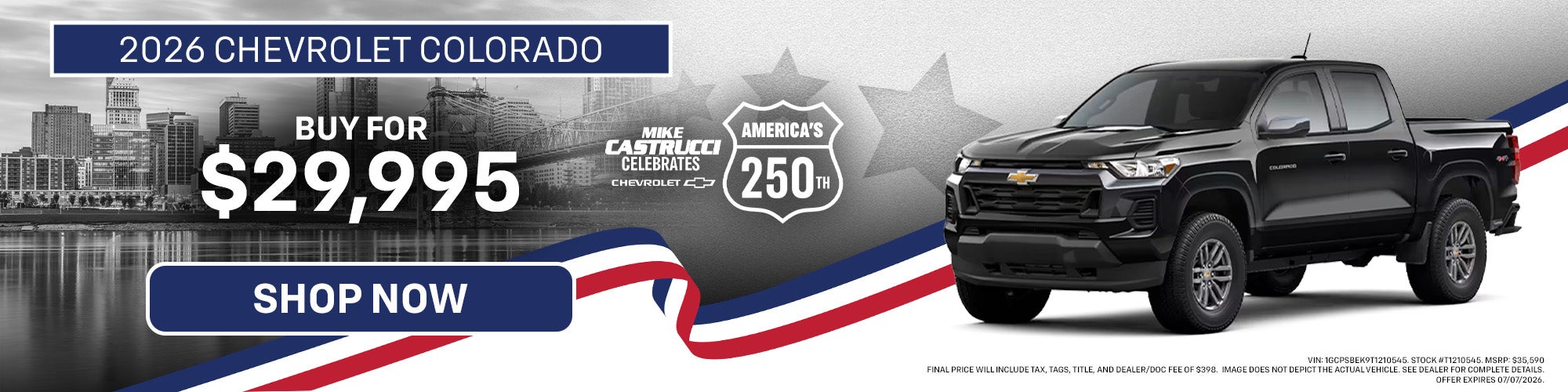 Save Big on the 2026 Chevrolet Colorado