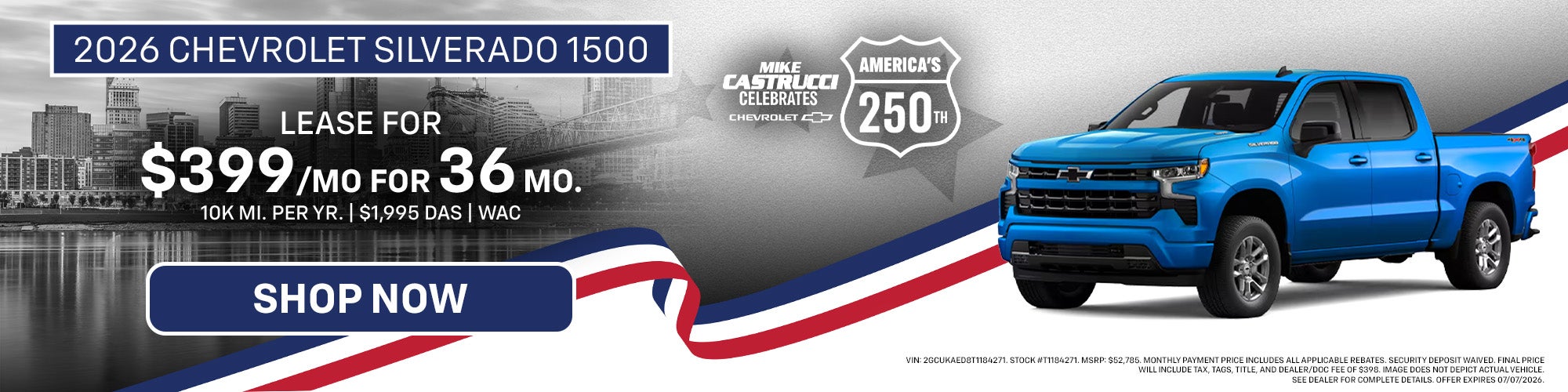 Save Big on the 2026 Chevrolet Silverado 1500
