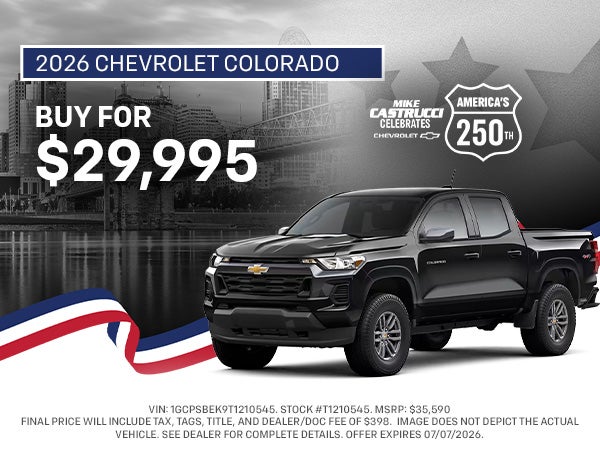 2026 Chevrolet Colorado
