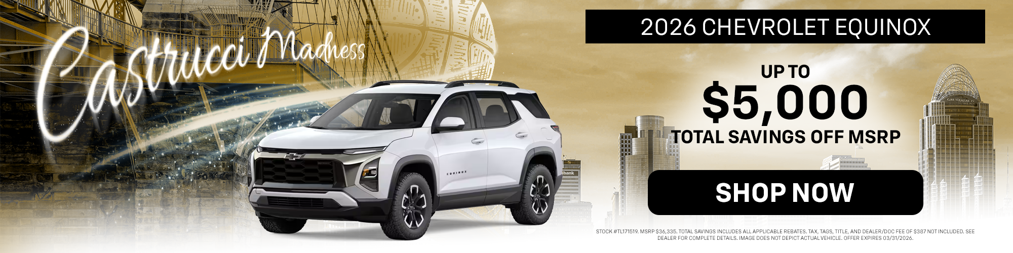 2026 Chevrolet Equinox - Save Big!