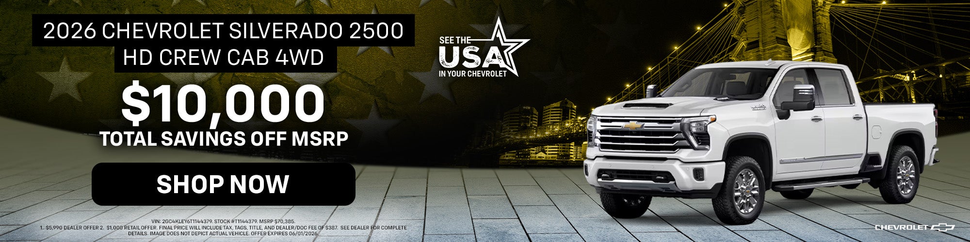 2026 Chevrolet Silverado 2500 HD - Save Big