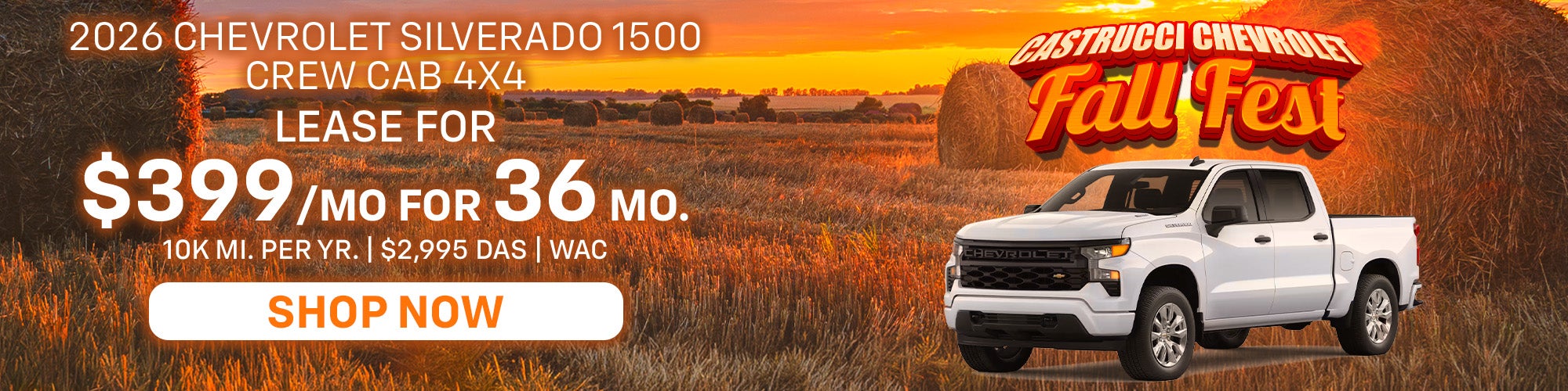 2026 Silverado Lease